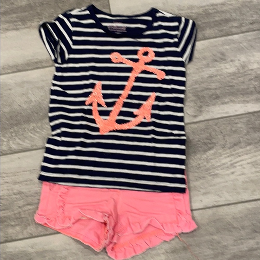 Crewcuts Nautical Anchor Outfit